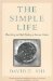 The Simple Life : Plain Living and High Thinking in American Culture cover