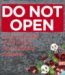 Do Not Open cover