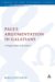 Paul's Argumentation in Galatians : A Pragma-Dialectical Analysis cover