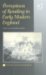  Perceptions of Retailing in Early Modern England