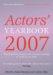 Actors' Yearbook 2007 cover