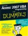 Access 2007 VBA Programming for Dummies cover