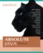 Absolute Java cover