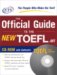 Official Guide to the New Toefl Ibt With Cd-rom cover