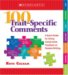 100 Traitvspecific Comments : A Quick Guide for Giving Constructive Feedback on Student Writing cover