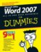 Word 2007 All-in-one Desk Reference for Dummies cover