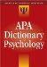 APA Dictionary of Psychology cover