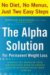 The Alpha Solution for Permanent Weight Loss : Harness the Power of Your Subconscious Mind to Change Your Relationship With Food--Forever cover
