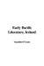 Early Bardic Literature, Ireland cover