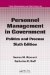 Personnel Management in Government : Politics And Process cover