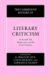 The Cambridge History of Literary Criticism : Modernism and the New Criticism cover