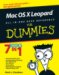 MAC OS X Leopard All-in-One Desk Reference for Dummies cover