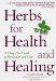 Herbs for Health and Healing cover