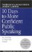 10 Days to More Confident Public Speaking cover