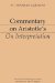 Commentary on Aristotle's on Interpretation cover