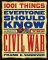 1001 Things Everyone Should Know About the Civil War cover