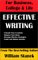 Effective Writing for Business, College & Life cover