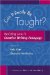 Can It Really Be Taught? : Resisting Lore in Creative Writing Pedagogy cover