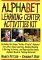 Alphabet Learning Center Activities Kit cover