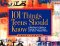 101 Things Teens Should Know : A Big Sister's Guide to Staying Out of Trouble and Other Helpful Hints cover