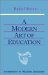 Modern Art of Education cover