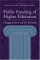 Public Funding of Higher Education : Changing Contexts and New Rationales cover
