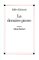 La Derniere Pierre : Roman cover