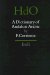 Dictionary of Andalusi Arabic cover