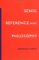  Sense, Reference, and Philosophy