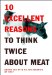 10 Excellent Reasons to Think Twice About Meat cover