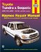 Toyota Tundra & Sequoia Automotive Repair Manual : 2wd and 4wd Toyota Tundra - 2000-2005 Sequoia - 2001 Through 2005 cover