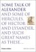  Some Talk of Alexander