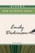 Bloom's How to Write about Emily Dickinson cover