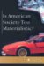 Is American Society Too Materialistic? cover