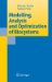 Modelling, Analysis and Optimization of Biosystems cover