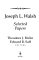 Joseph L. Walsh : Selected Papers cover