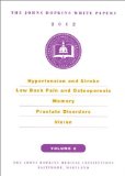 John Hopkins White Papers 2003 : Hypertension and Stroke, Low Back Pain and Osteoporosis, Memory, [Click for larger image]