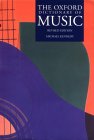 The Concise Oxford Dictionary of Music [Click for larger image]