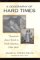 A Geography of Hard Times : Narratives About Travel to South America, 1789-1845 cover