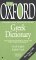 The Oxford Greek Dictionary : Greek-English English-Greek cover