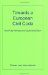 Towards A European Civil Code cover