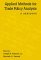 Applied Methods for Trade Policy Analysis : A Handbook cover