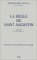La Regle De Saint Augustin cover