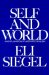 Self and World : An Explanation of Aesthetic Realism cover
