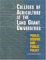 Colleges of Agriculture at the Land Grant Universities : Public Service and Public Policy cover