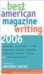 The Best American Magazine Writing 2006 cover