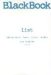 Black Book List, Los Angeles '04 : Restaurants, Bars, Clubs, Hotels cover