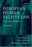 European Human Rights Law : Text and Materials [Click for larger image]