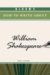 Bloom's How to Write about William Shakespeare cover