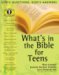 What's in the Bible for Teens cover